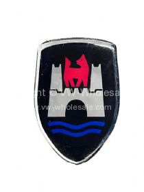 Wolfsburg shield seat belt logo - OEM PART NO: AC601582