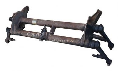 Genuine VW front axle beam bare Used 55-63 - OEM PART NO: 