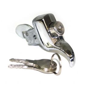 German quality 2 part engine lid lock with 2 T code keys - OEM PART NO: 113827503A