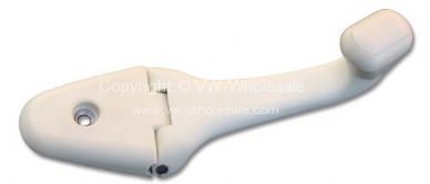 German quality sunroof winder handle Beetle & Bus silver grey 68-79 - OEM PART NO: 161877453
