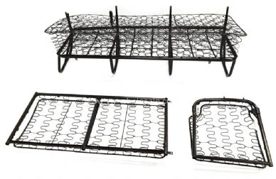 Full width complete middle bench frame with fold down for LHD Bus 3/55-7/66 - OEM PART NO: 211881370