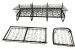 Full width complete middle bench frame with fold down for LHD Bus 3/55-7/66