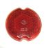 German quality all red Glass lens with Hella logo - OEM PART NO: 211945241AG