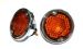 German quality complete rear light units orange OEM lenses