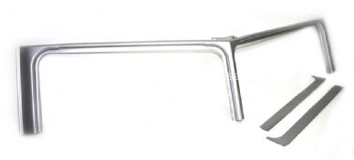 Correct fit windscreen top half repair with safari window mount holes - OEM PART NO: 211805040H