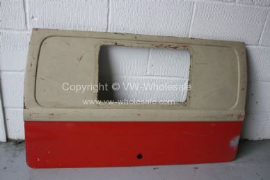 Genuine tailgate with no window hole for panel van Used 64-66 - OEM PART NO: 211829103PANV