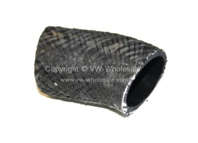 German quality OEM style braided cloth fuel tank filler hose tank end Double cab Bus 8/73-79 - OEM PART NO: 261201125