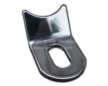 German quality chrome on brass replacemet headlamp mount tab 50-67 - OEM PART NO: 111261882A