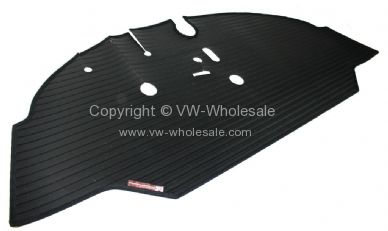Rubber cab floor mat with polypropylene trim LHD Bus - OEM PART NO: 211863711TQ