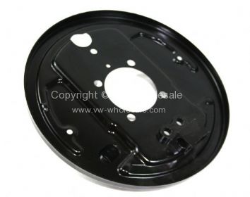 German quality rear backing plate Right 8/63-7/67 - OEM PART NO: 211609440B
