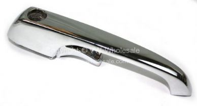 Genuine VW cab door handle without barrel (Seconds) 69-79 - OEM PART NO: 211837205HC