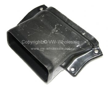 Genuine VW plastic fresh air duct to under dash heater box Right Used 68-79 - OEM PART NO: 221259220A