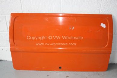 Genuine VW tailgate with no window hole for panel van Used 72-79 - OEM PART NO: 211829105PAN
