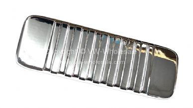 German quality chrome radio blanking plate - OEM PART NO: 211805181ss