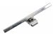 Stainless steel 1/4 light frame glass To Frame security lock