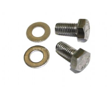Stainless steel pick up drop side front eyelet fitting kit 1 needed per side 55-79 - OEM PART NO: N102371