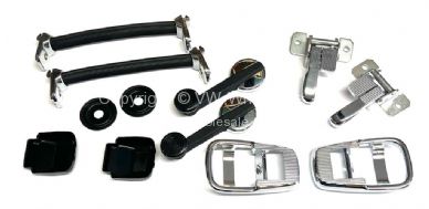 German quality complete deluxe internal door handle kit - OEM PART NO: 2113210091KIT