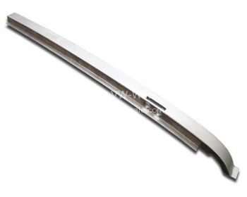 Correct fit B post repair skin with slot and holes for hinge up to swage Right - OEM PART NO: 211809252/840