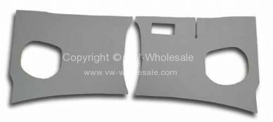 German quality kick panels ABS grey leather grain finish RHD - OEM PART NO: 241863111A
