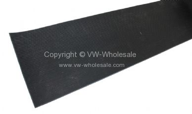 Rubber strip lower lip section between front seats (Walk-through)  Bus 55-07/67 - OEM PART NO: 261863753C