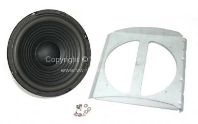 German quality speaker & mounting bracket kit Bus 55-67 - OEM PART NO: 211805205KIT