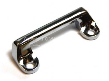 German quality check strap bracket Chrome Bus - OEM PART NO: 211841389C