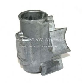 Genuine VW ignition barrel housing without steering lock Bus 71-74 - OEM PART NO: 211905889B