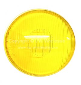 German quality yellow Hella headlamp glass early Bus - OEM PART NO: 211941115F