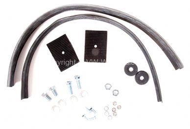 German quality bumper splash pan fitting kit Bus 68-77 - OEM PART NO: 211798005A