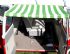 Screen sun canopy for cargo door green & white Bus 50-67 - OEM PART NO: 