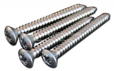 Stainless steel instrument panel fixing screws - OEM PART NO: 