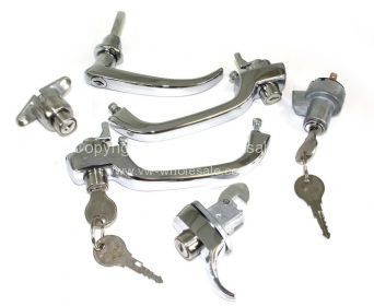 German quality complete handle set with engine lock Bus - OEM PART NO: 