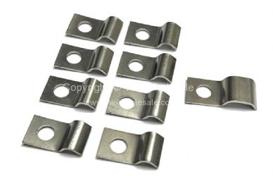 German quality stainless steel brake line clip set - OEM PART NO: 211611797SET