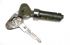German quality early bay slide door lock barrel and keys 68-72 - OEM PART NO: 