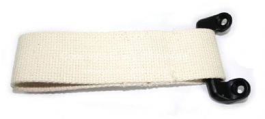 German quality short check strap & bracket natural Bus 61-67 - OEM PART NO: 211841388A