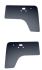 German quality cab door cards ABS black leather grain finish - OEM PART NO: 211867105B