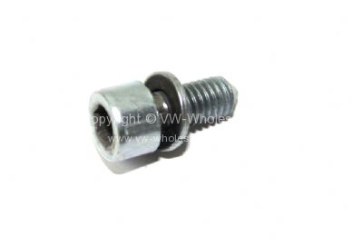 Cab door check strap allen head mounting screw 2 needed per door Bus 68-7/75 - OEM PART NO: 211837249