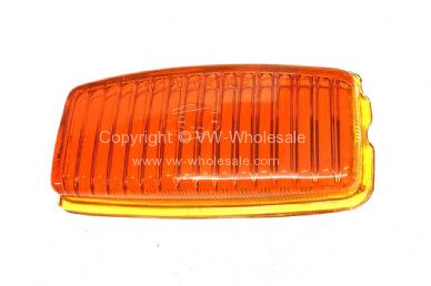 German quality Hella orange glass extra brake light lens - OEM PART NO: 211945331O