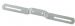 Number plate mount for rear number plate Buses 55-79