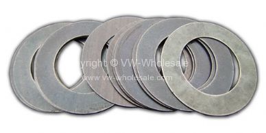 Genuine VW link pin shim 16 needed Bus 8/63-8/67 - OEM PART NO: 211405527