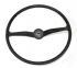 Genuine VW steering wheel without horn button Used 68-74 - OEM PART NO: 211415651D