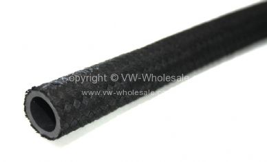 German quality original cloth covered rubber oil breather to air cleaner hose 12mm 68-74 - OEM PART NO: N0202903