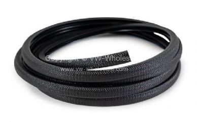 Devon edging trim between static section of roof & vehicle Black - OEM PART NO: 211556432