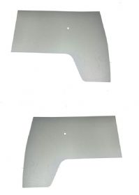 German quality cab door cards ABS grey leather grain finish - OEM PART NO: 211867105A