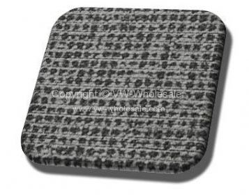 Mesh grey vintage material for split bus sold by the yard - OEM PART NO: 
