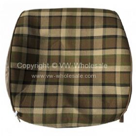 Westfalia late bay seat cover for back rest Beigh 73-79 - OEM PART NO: 