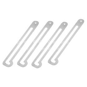 Safari Window Sliders sold as a set of 4 made from stainless Steel 55-67 - OEM PART NO: 211847491