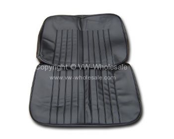 Front 2/3 bench Seat cover Black 68-72 - OEM PART NO: SC7280A