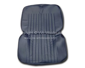 Front 2/3 bench Seat cover Blue 68-72 - OEM PART NO: SC7280B