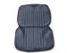 Front 2/3 bench Seat cover Blue 68-72